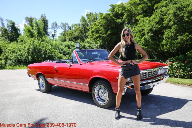 Used 1967 Chevrolet Chevelle Malibu Convertible for sale $44,000 at Muscle Cars for Sale Inc. in Fort Myers FL