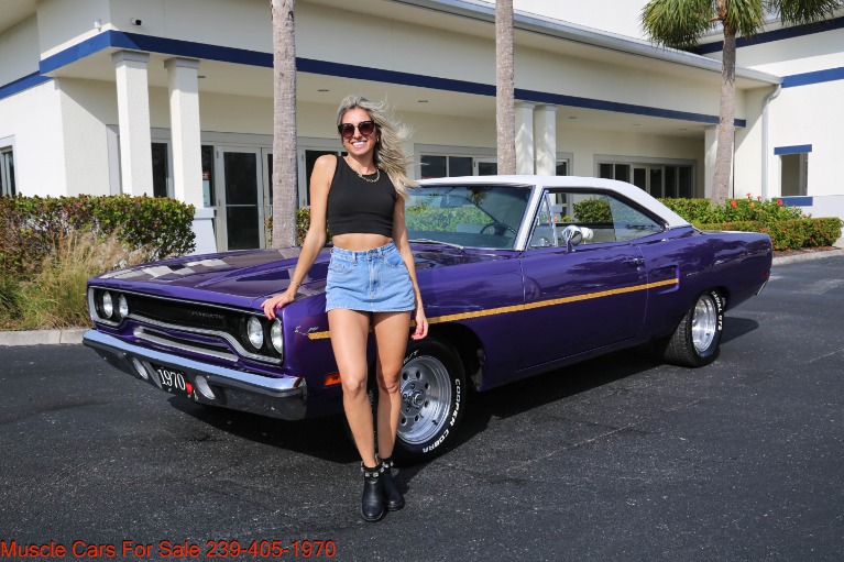 Used 1970 Plymouth Road Runner 383 4 barrel for sale $44,000 at Muscle Cars for Sale Inc. in Fort Myers FL